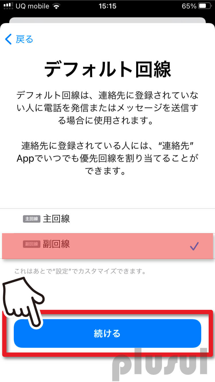 楽天モバイルiphoneのAPN設定